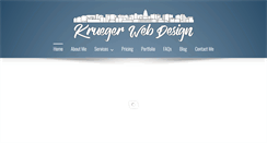 Desktop Screenshot of kruegerwebdesign.com